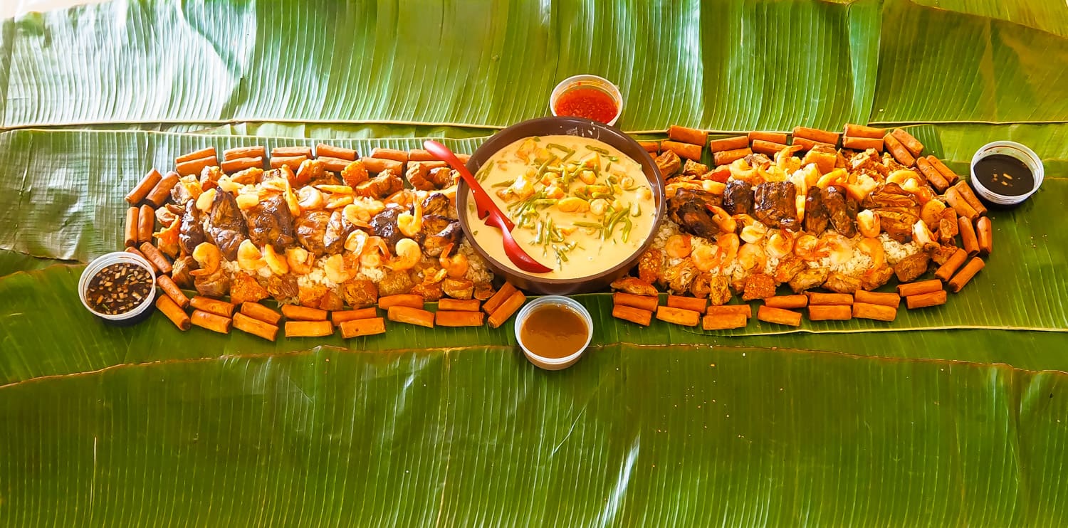 Boodle Fight: A Filipino Feast